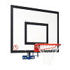 But de basket mural Sport-Thieme ajustable, Avec réglage en hauteur