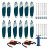 Gladiator Kit de planches de Stand up Paddle « Rental Mix », 12 planches