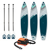 Kit de planches de Stand up Paddle Gladiator « Rental One Size », avec 3 planches, 12’6