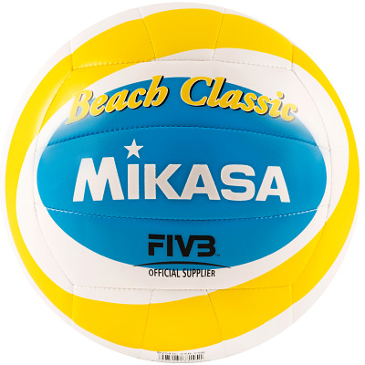 Ballon de beach-volley Mikasa - Bv550C blanc pour les clubs et collectivités | Decathlon Pro