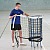 Sport-Thieme Chariot enrouleur pour filet « Badminton »