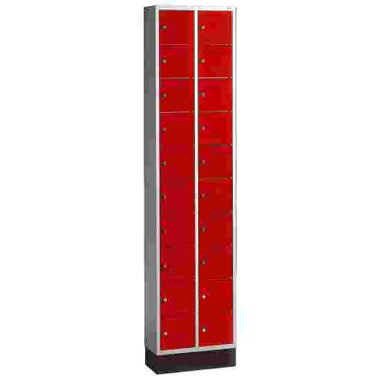 Armoire à casiers « S 4000 Intro » Rouge feu (RAL 3000)