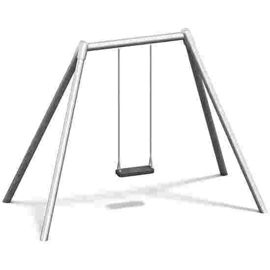 Balançoire simple Playparc Métal Hauteur de suspension 245 cm