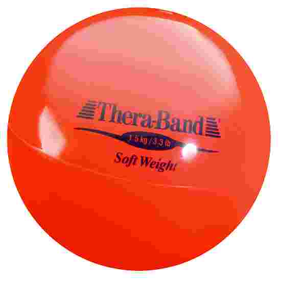 Balle lestée TheraBand « Soft Weight » 1,5 kg, rouge