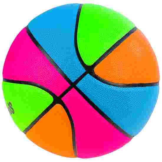 Ballon de Basket Multicolore Fluo, Sport Fluo - Couleur De Nuit