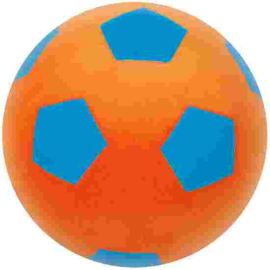 Ballon de football en mousse softelef' orange 