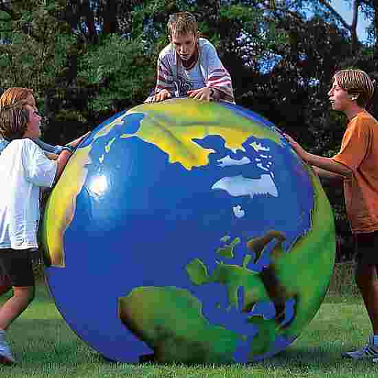 Ballon globe terrestre Togu avec impression des continents ø 100 cm, 3,4 kg