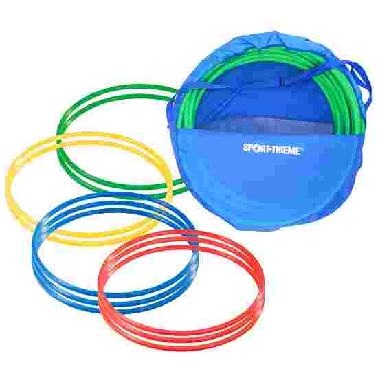 Cerceaux de gymnastique Sport-Thieme par lot avec sac de rangement « ø 50 cm » Multicolore