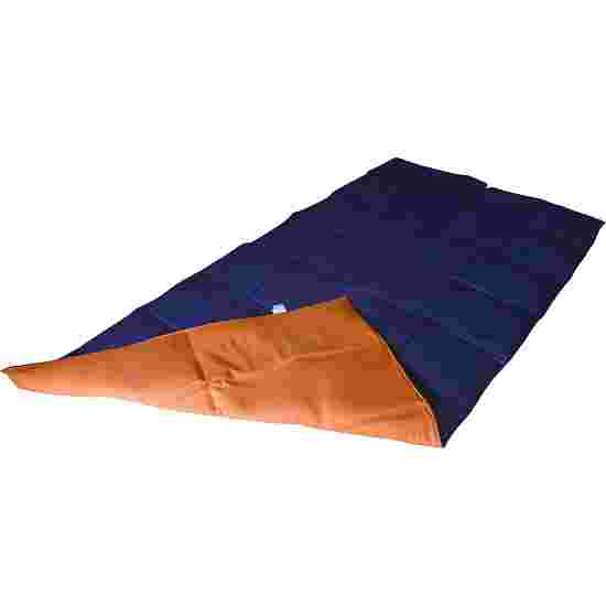 Couvertures lestée Enste Physioform Reha 180x90 cm / Bleu foncé-terre cuite, Enveloppe extérieure coton