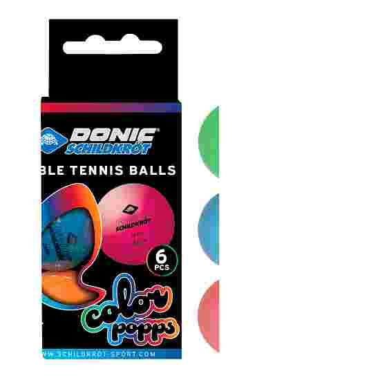 Donic Schildkröt Tafeltennisballen-Set &quot;Colour Popps&quot;