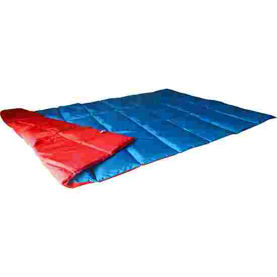 Enste Physioform Reha Zwaar deken/Gewichtsdeken 198x126 cm / blauw-rood, Buitenhoes Suratec