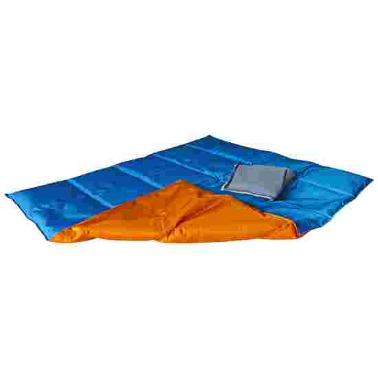 Enste Physioform Reha Zwaar deken/Gewichtsdeken 90x72 cm / oranje-blauw, Buitenhoes Suratec