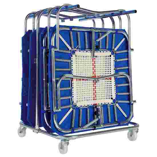 Eurotramp Chariot de transport pour mini trampolines Pour 8 mini trampolines
