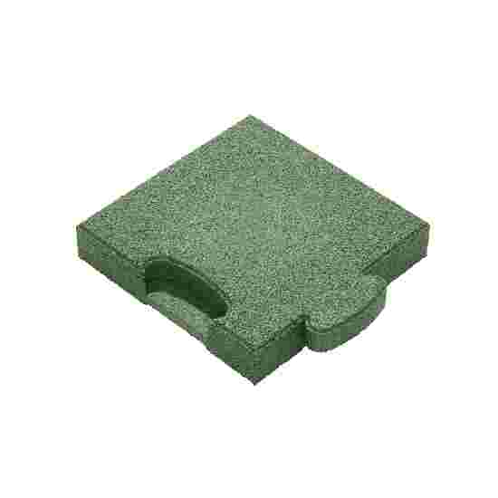 Gum-tech Hoekstuk &quot;recht&quot; voor valbeveiligingsplaten 4,5 cm, Groen