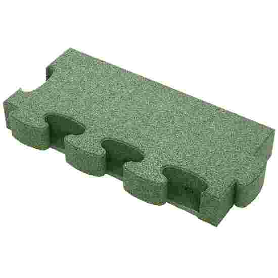 Gum-tech Randstuk &quot;recht&quot; voor valbeveiligingsplaten 8 cm , Groen