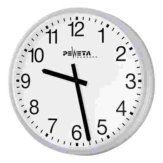 Horloge murale Peweta Grand espace, ø 42 cm, sur secteur Standard, Cadran avec chiffres arabes