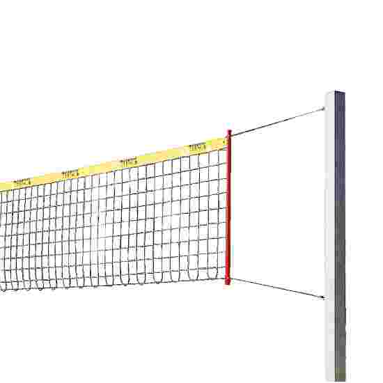 Installation de beach-volleyball Sport-Thieme « Stable » Sans rembourrage de protection pour poteau, Filet sans revêtement