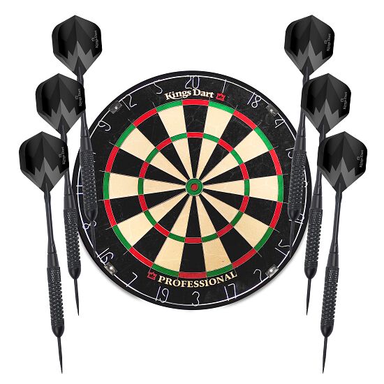 Kings Dart Dartbordset "First" kopen bij sportthieme.be