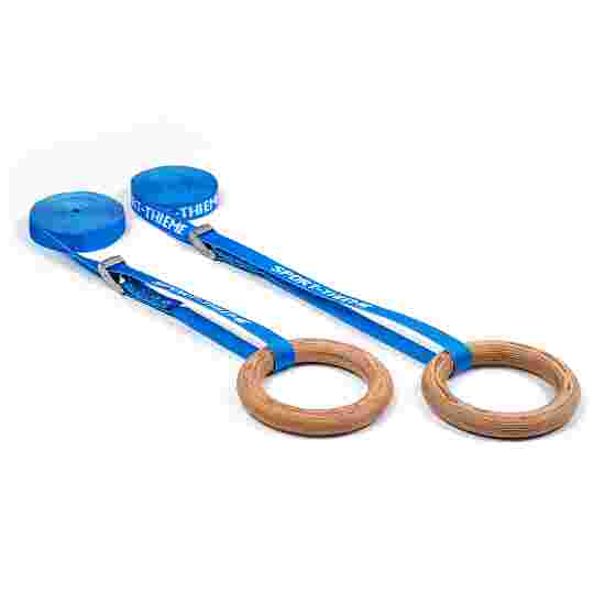 Kit anneaux de gymnastique Sport-Thieme « Indoor » Bleu, Enfants
