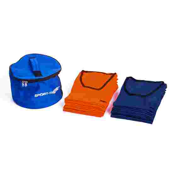 Kit de chasubles Sport-Thieme « Premium » Adultes, orange/bleu