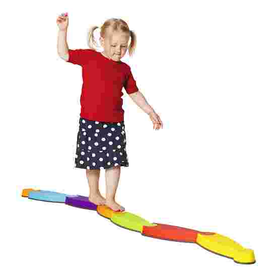 Kit pour parcours d’équilibre Gonge « Fleuve » Multicolore
