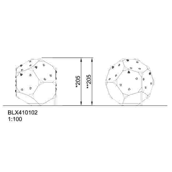 Kompan Klimkubus 'BLOQX 1 BLOQX 1