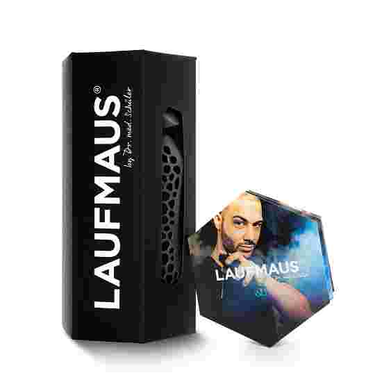 Laufmaus by Dr. med. Schüler Small, Noir avec courroie rose