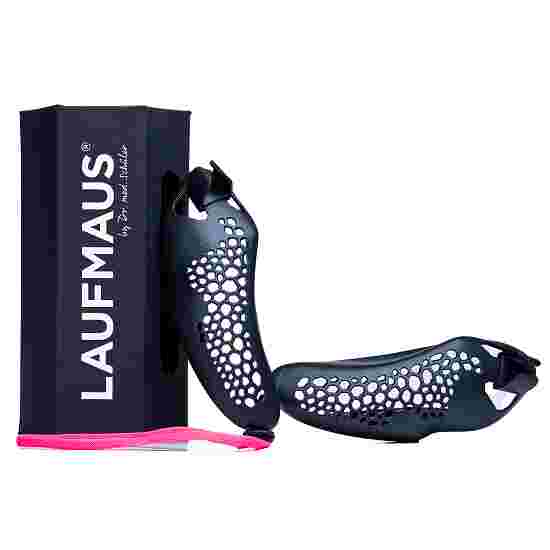 Laufmaus by Dr. med. Schüler Small, Noir avec courroie rose