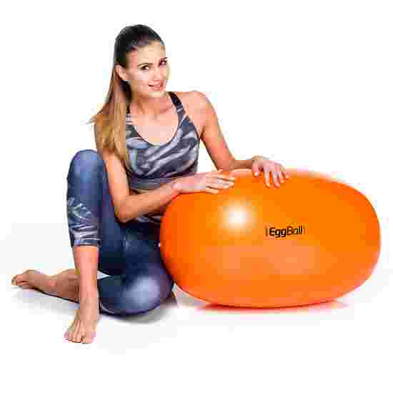 Ledragomma Fitnessbal 'Eggball' ø 55 cm, Oranje
