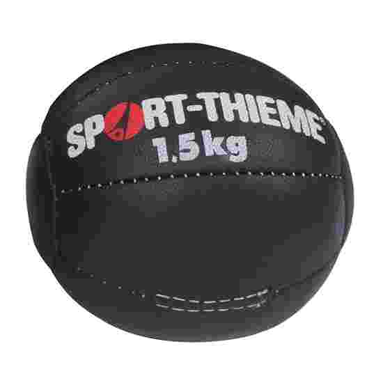 Medecine ball Sport-Thieme « Noir » 1,5 kg, ø 19 cm
