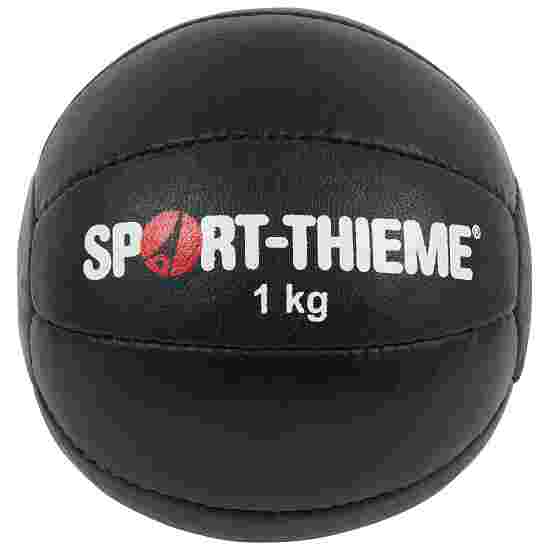 Medecine ball Sport-Thieme « Noir » 1 kg, 18 cm