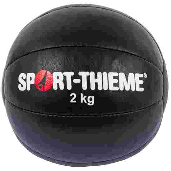 Medecine ball Sport-Thieme « Noir » 2 kg, 22 cm
