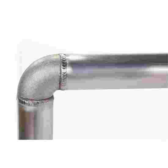 Mini but de foot Sport-Thieme « Protection » 1,20x0,80 m, profondeur 0,70 m, Filet inclus, vert (mailles 4,5 cm)