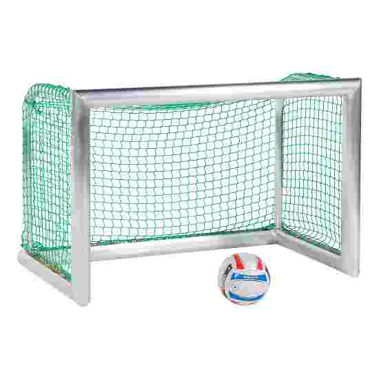 Mini but de football Sport-Thieme « Professional » Filet inclus, vert (mailles 4,5 cm), 1,20x0,80 m, profondeur 0,70 m