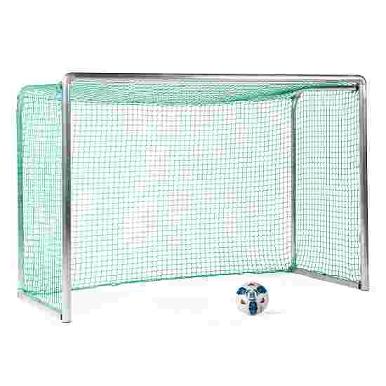 Mini but de football Sport-Thieme « Protection » 2,40x1,60 m, profondeur 1,00 m, Filet inclus, vert (mailles 4,5 cm)