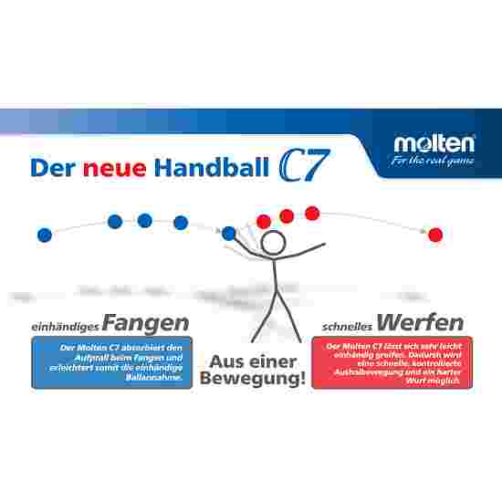 Molten Handbal &quot;C7 - HC3500 Maat 2