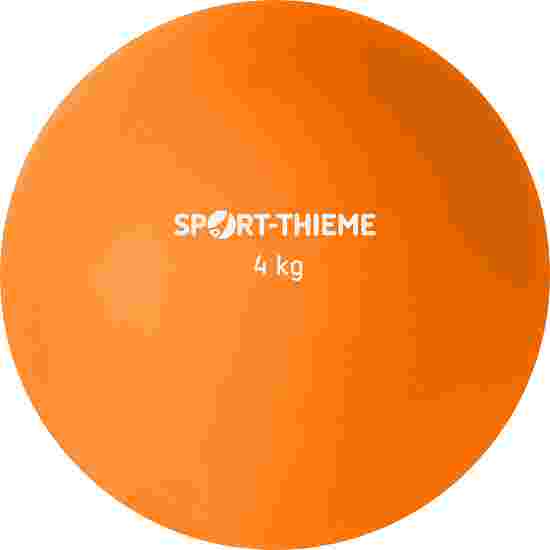 Poids Sport-Thieme en plastique 4 kg, orange, ø 134 mm