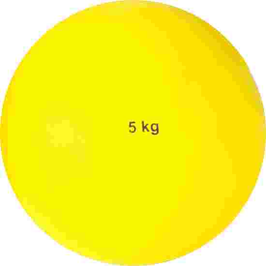 Poids Sport-Thieme en plastique 5 kg, jaune, ø 135 mm