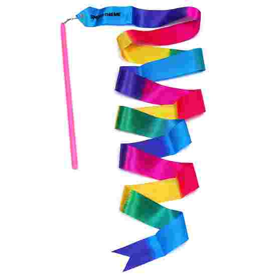 Ruban de gymnastique avec bâton Sport-Thieme « Multicolore » 6 m