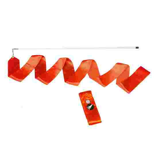 Ruban de gymnastique Sport-Thieme avec baguette « Entraînement » Entraînement, Orange, 4 m