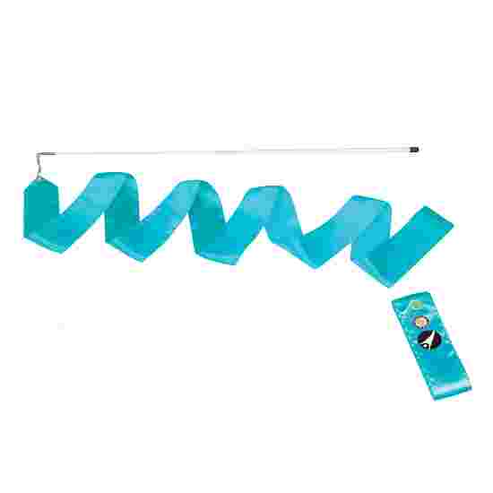 Ruban de gymnastique Sport-Thieme avec baguette « Entraînement » Entraînement, Bleu clair, 4 m