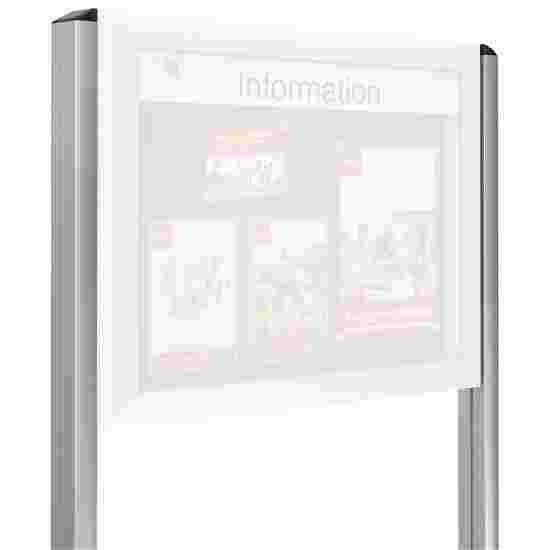 Schaar Design Stand accessoire set voor uw vitrinekast Om in te betonneren, 260 cm lang