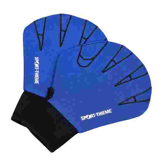 Sport-Thieme Aquafitness-handschoenen L, 26,5x19 cm, Blauw