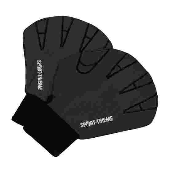 Sport-Thieme Aquafitness-handschoenen S, 23,5x16,5 cm, Zwart