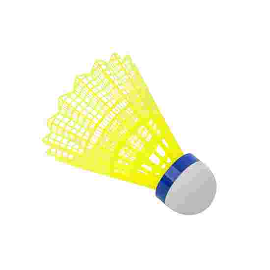 Sport-Thieme Badminton-shuttle &quot;FlashTwo&quot; Blauw, Medium, Neon geel