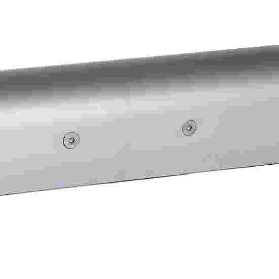 Sport-Thieme Buts en aluminium, 7,32x2,44 m, coins soudés, avec fixation par fourreaux Rail de fixation de filet