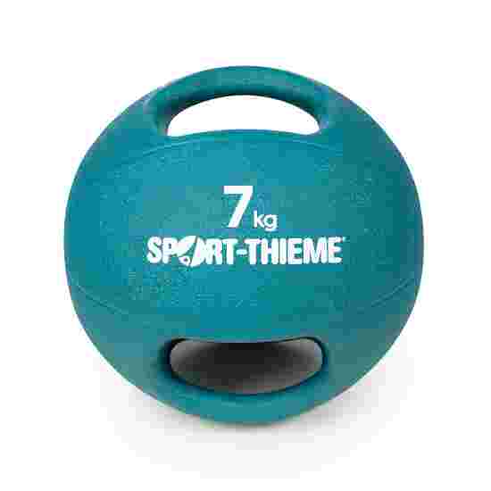 Sport-Thieme Medicinebal met handgrepen 7 kg, Lichtblauw