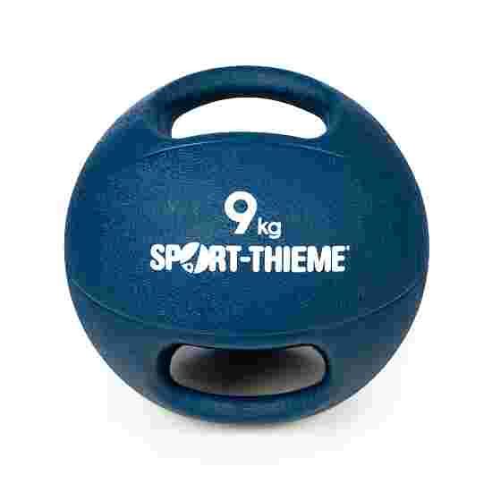Sport-Thieme Medicinebal met handgrepen 9 kg, Donkerblauw