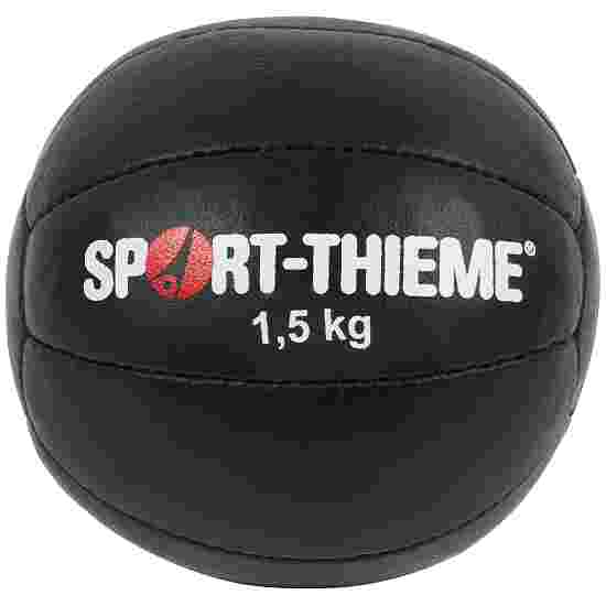 Sport-Thieme Medicinebal  &quot;Zwart&quot; 1,5 kg, 19 cm