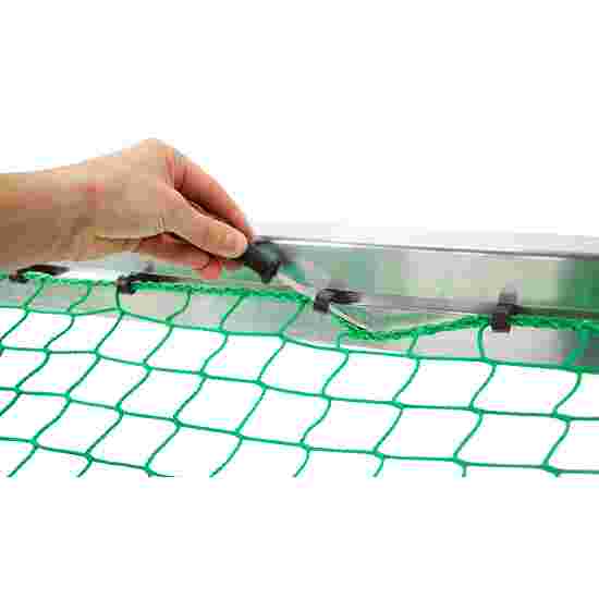 Sport-Thieme Mini-Trainingsdoel, volledig gelast 1,20x0,80 m, diepte 0,70 m, Incl. net, groen (mw 10 cm)